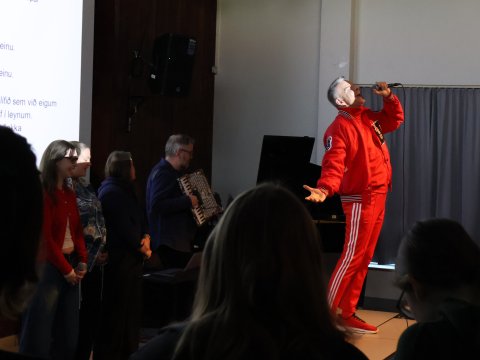 Páll Óskar í essinu sínu