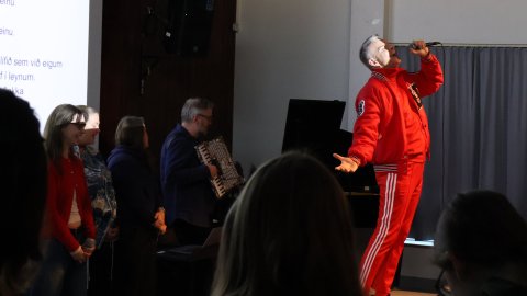 Páll Óskar í essinu sínu